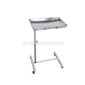 Edelstahl-Quadrat Tray Support Table Use im Krankenhaus